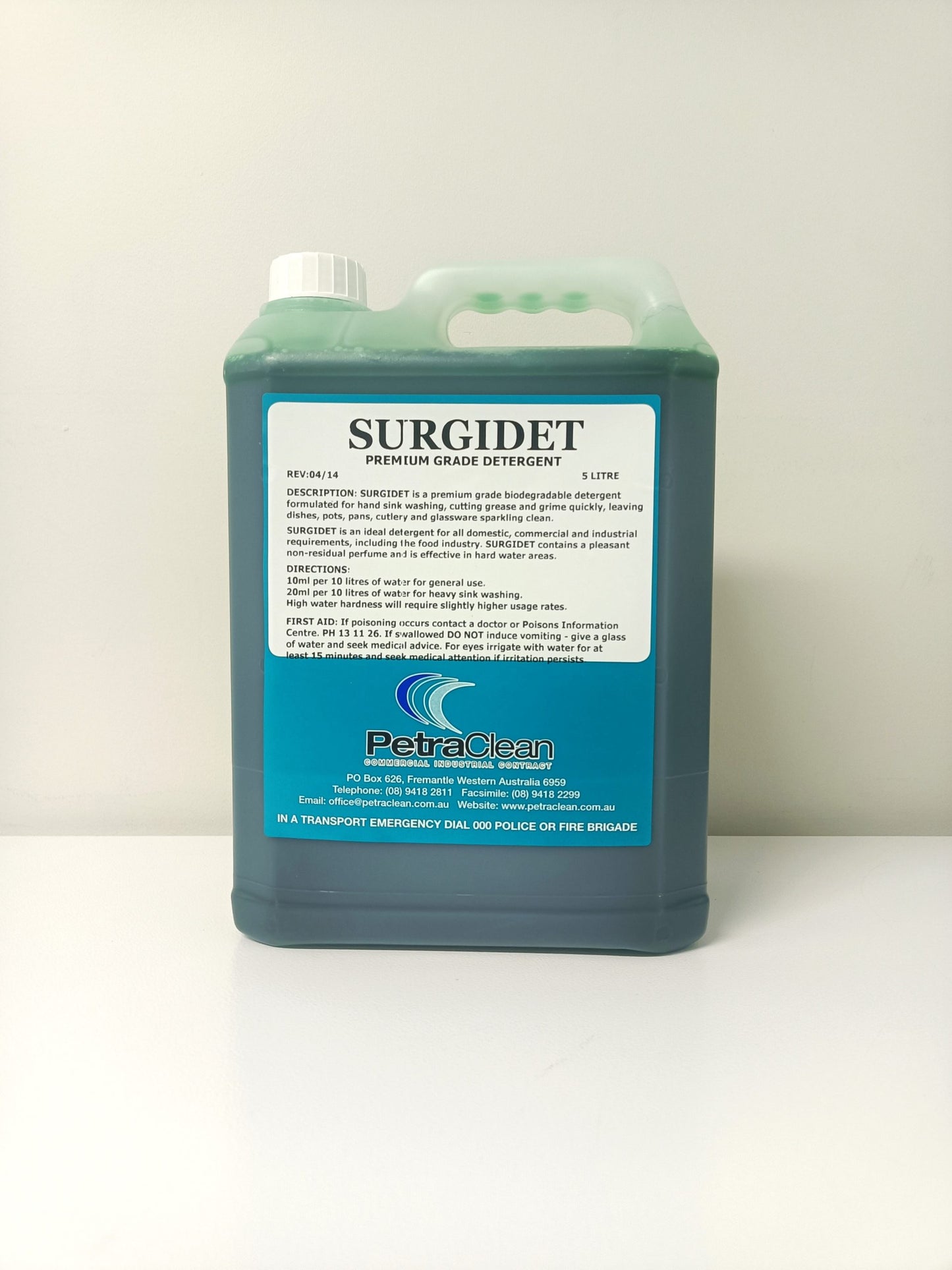 Dishwash Liquid - Surgidet (5L)
